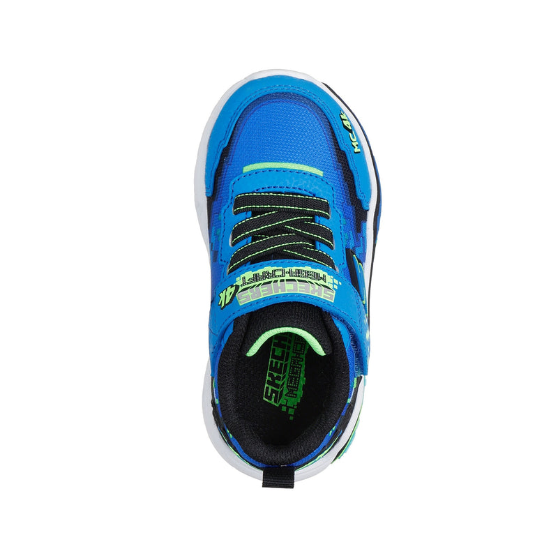 Boys Skechers 402162N Mega-Craft 4K Mega Scene Trainer - Infant - Blue