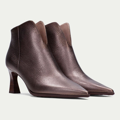 Womens Hispanitas 265076 Paris Ankle Boots - Taupe