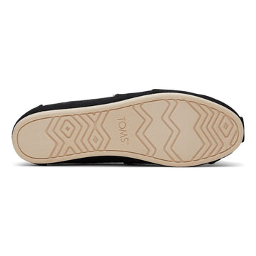 Womens Toms Alpargata Espadrilles - Black