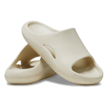 Mens Crocs Classic Mellow Recovery Sliders - Bone