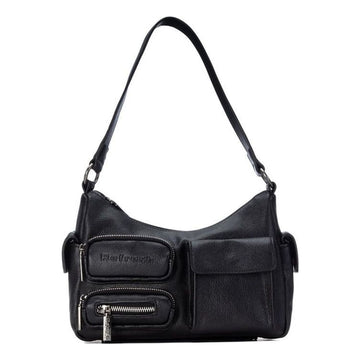 Womens Refresh 183432 Small Shoulder Bag - Black