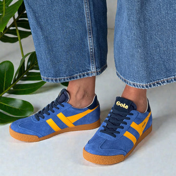 Womens Gola Elan Trainers - Sapphire