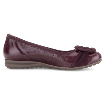 Womens Gabor 3012 Ballerinas - Mulberry