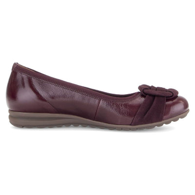 Womens Gabor 3012 Ballerinas - Mulberry