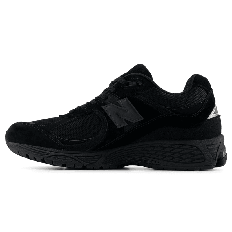 Mens New Balance 2002 Trainers - Black with Black Metallic