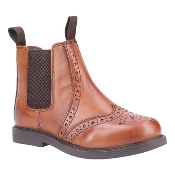 Boys Cotswold Nympsfield Tan Chelsea Boots - Tan