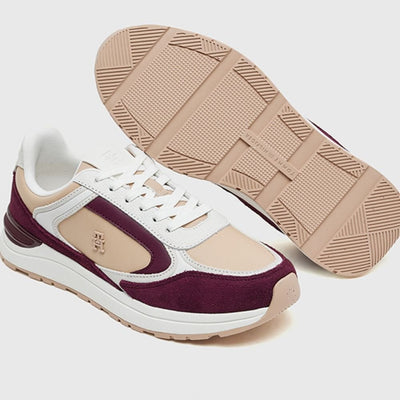 Womens Tommy Hilfiger Casual Fashion Trainers - Misty Blush