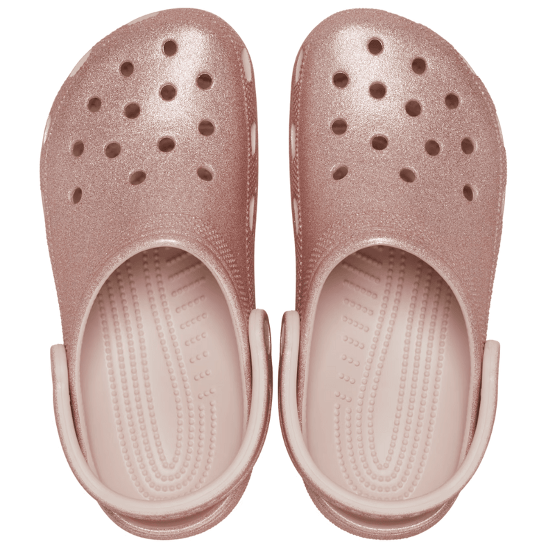 Womens Crocs Classic Clogs - Quartz Glitter