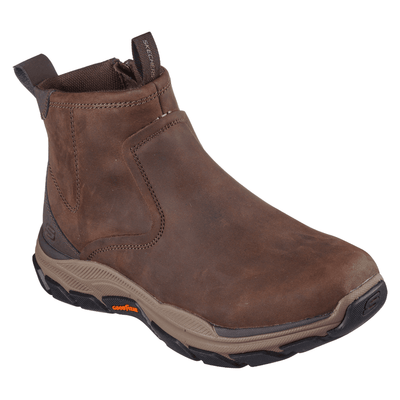 Skechers Mens Relaxed Fit: Respected Boots - Cocoa Brown