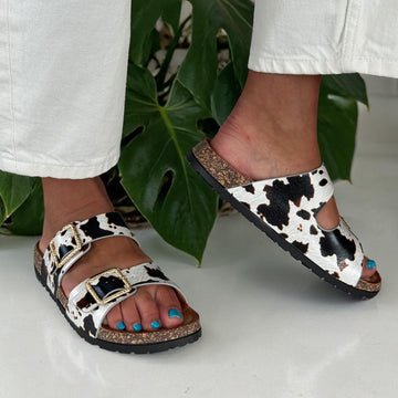 Womens Omg! Footwear Seydi Sandals - Moo Moo