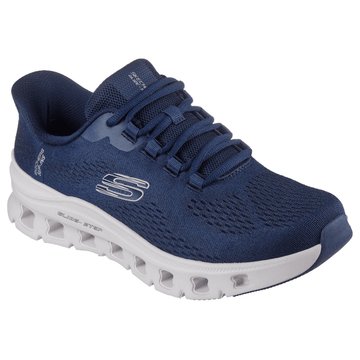 Mens Skechers Slip Ins Glide Step Pro Trainers - Navy