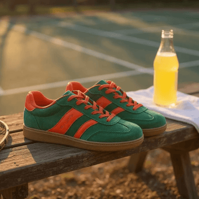 Womens Teddy Smith 120235 Gumsole Trainers - Green