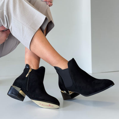 Womens Kate Appleby Acle Schwarz Ankle Boots - Schwarz
