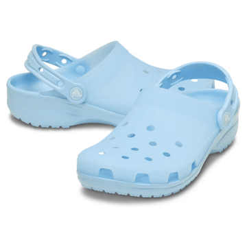 Womens Crocs Classic Clogs - Blue Calcite