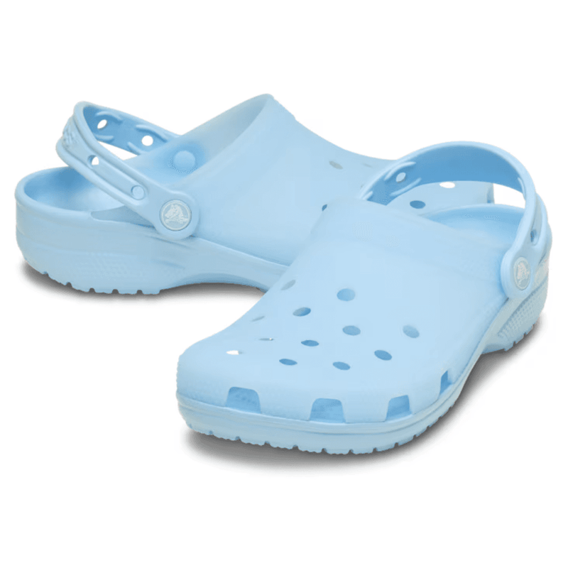 Womens Crocs Classic Clogs - Blue Calcite
