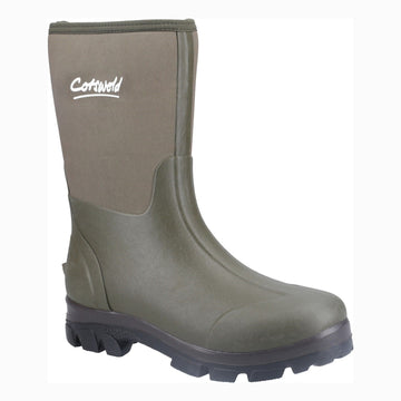 Unisex Cotswold Kensington Green Wellingtons - Green
