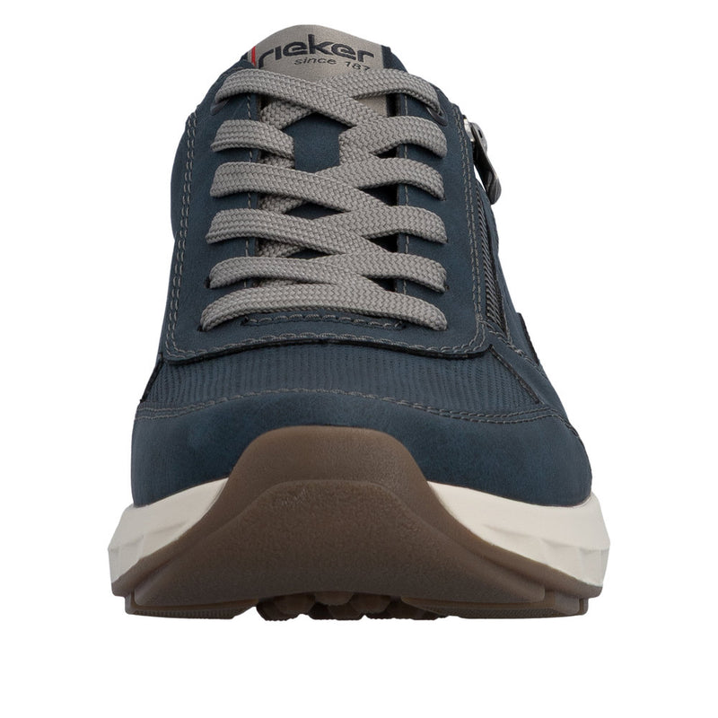 Mens Rieker 11504 Blue Trainers - Blue