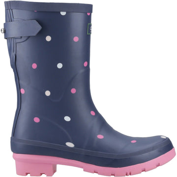 Womens Cotswold Clarence Mid Spot Wellingtons - Spot