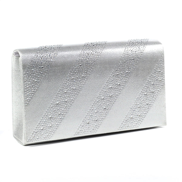 Womens Lunar ZLR060 Emmerline Bag Clutch - Silver
