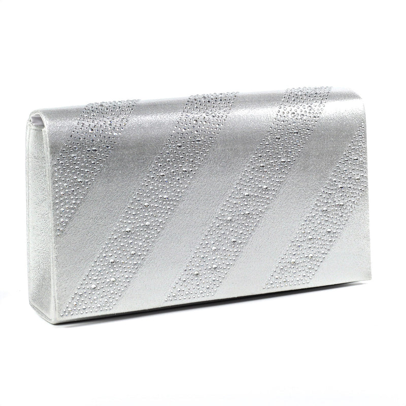 Womens Lunar ZLR060 Emmerline Bag Clutch - Silver