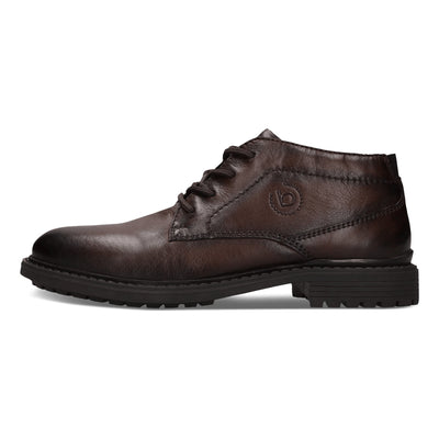 Mens Bugatti AYK30 Formal Lace-up Shoes - Dark Brown