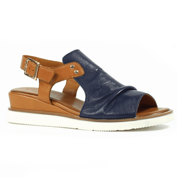 Womens Lunar Steffi Cut Out Sandals - Navy