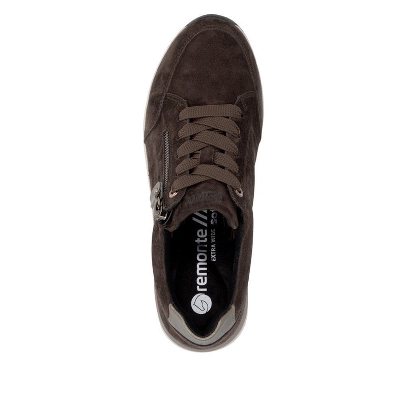 Womens Remonte D0T03 Cigar Trainers - Cigar
