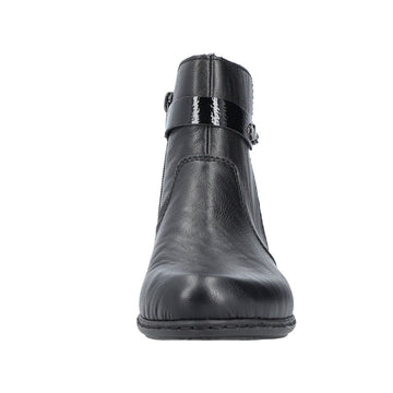 Womens Rieker Y0783 Black Boots - Black