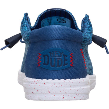 Mens Heydude Ensign Blue Wally Stretch Sox - Ensign Blue