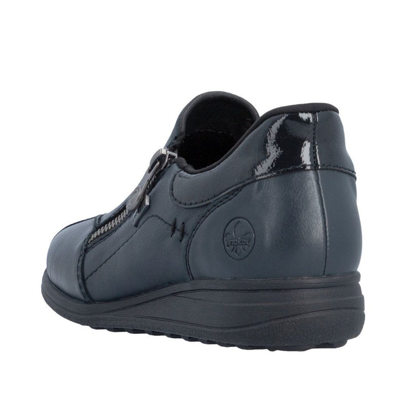 Womens Rieker 47267 Sea Blue Casual Shoes - Sea Blue
