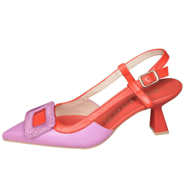 Womens Hispanitas Violet Slingback Heels - Violet