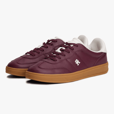 Womens Tommy Hilfiger Heritage Trainers - Rosewood Brown