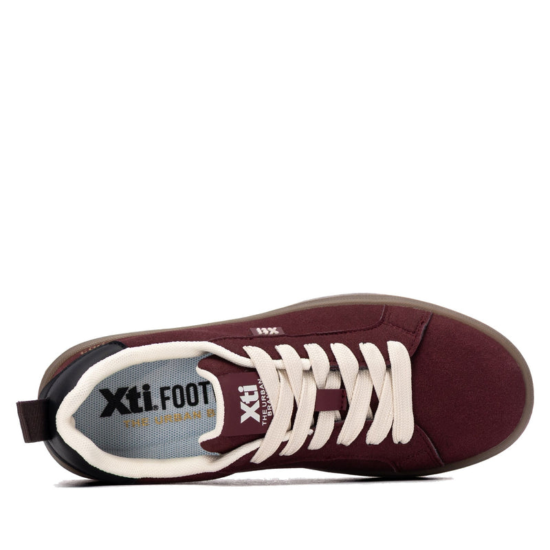 Womens Xti 146270 Trainers - Burgundy