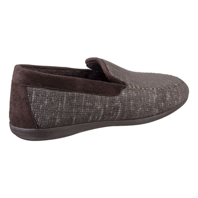Mens Cotswold Stanley Slippers - Brown