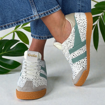 Womens Gola Elan Savanna Trainers - Cheetah