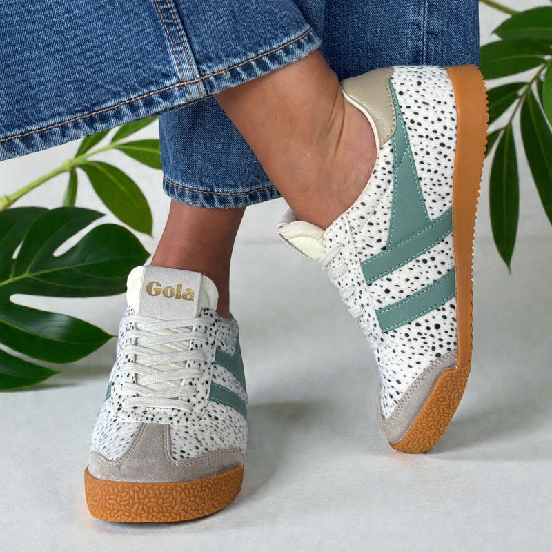 Womens Gola Elan Savanna Trainers - Cheetah