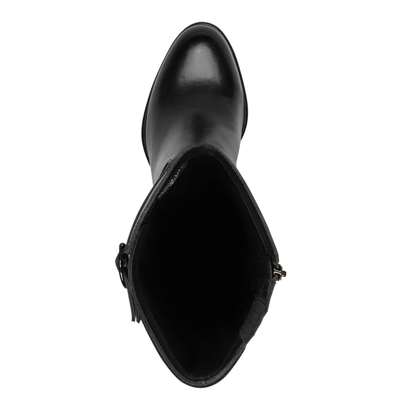 Womens Tamaris 25547 Long Boots - Black