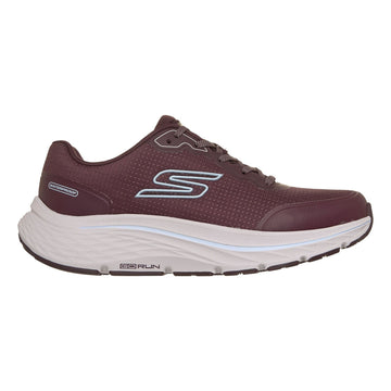 Womens Skechers 129056 Go Run Consistent 3 - Streamhaven Burgundy Waterproof Trainers - Burgundy