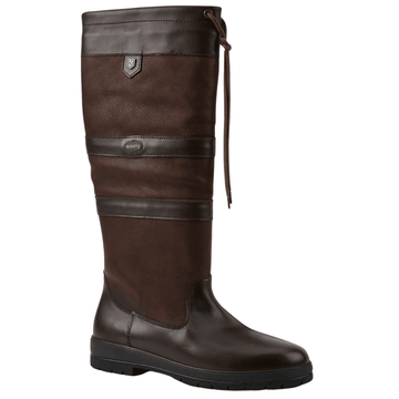 Womens Dubarry Galway Ladies Waterproof Country Boots - Mocha