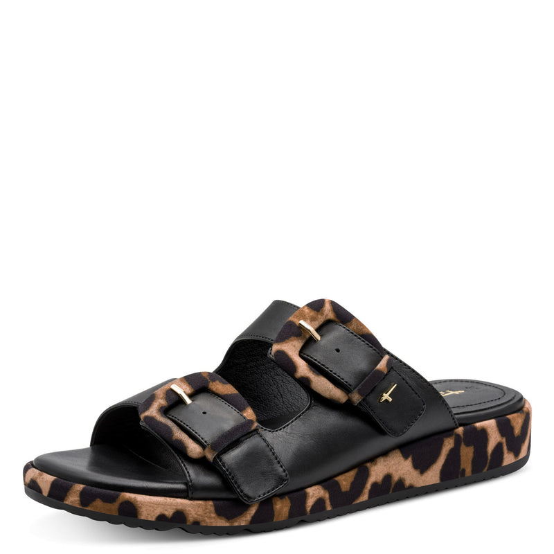 Womens Tamaris 27114 Black Sandals - Black