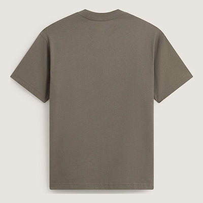 Mens Vans Left Chest II Logo Loose Short Sleeve T-Shirt - Grey