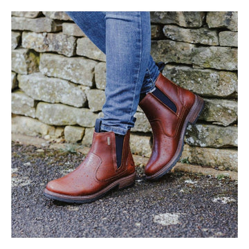 Womens Cotswold Laverton Navy Ankle Boots - Navy