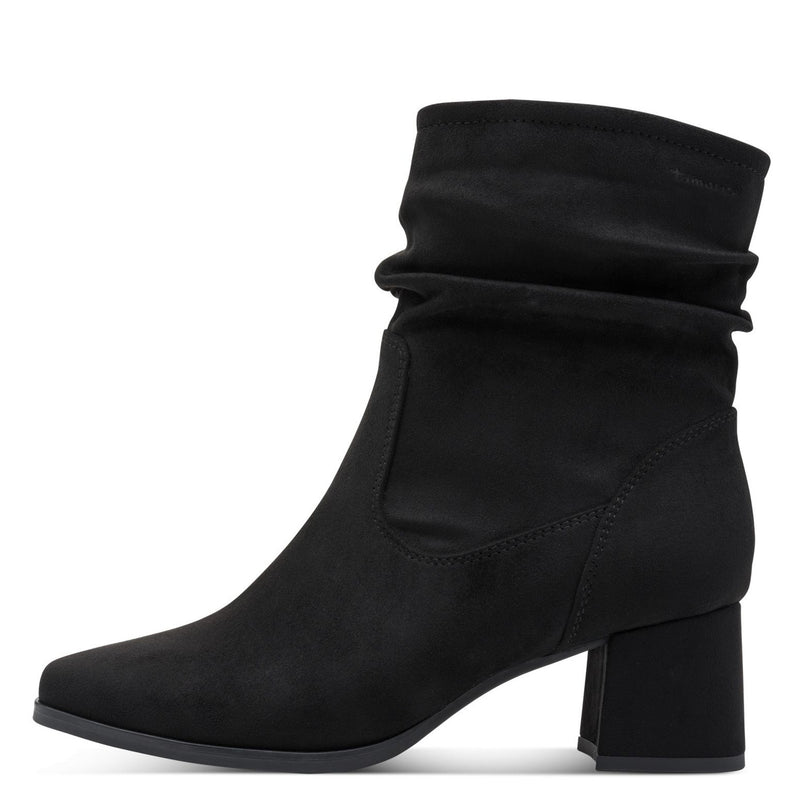 Womens Tamaris 85301 Ankle Boots - Black