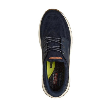 Mens Skechers 205467 Mereo-Alden Slip-Ins Trainers - Navy