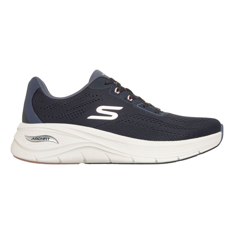 Womens Skechers 150884 Arch Fit 3.0 - Easy Flow Navy Trainers - Navy