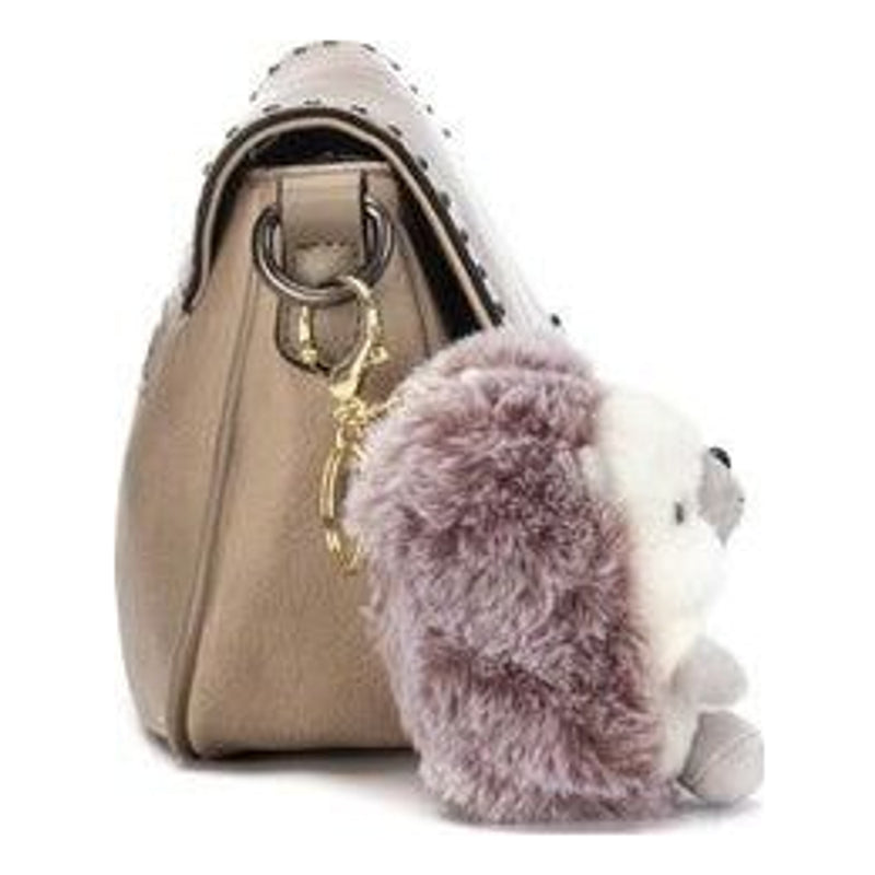 Womens Refresh 183439 Faux Leather Crossbody Bag - Beige