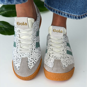Womens Gola Elan Savanna Trainers - Cheetah