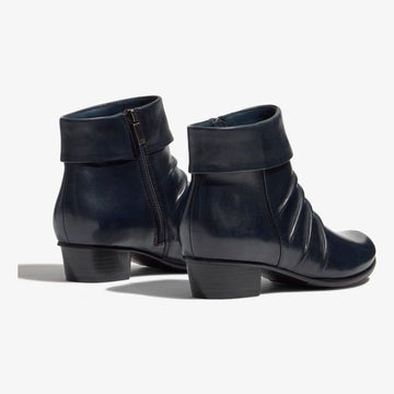 Womens Regarde Le Ciel Stefany-392 Ankle Boots - Navy