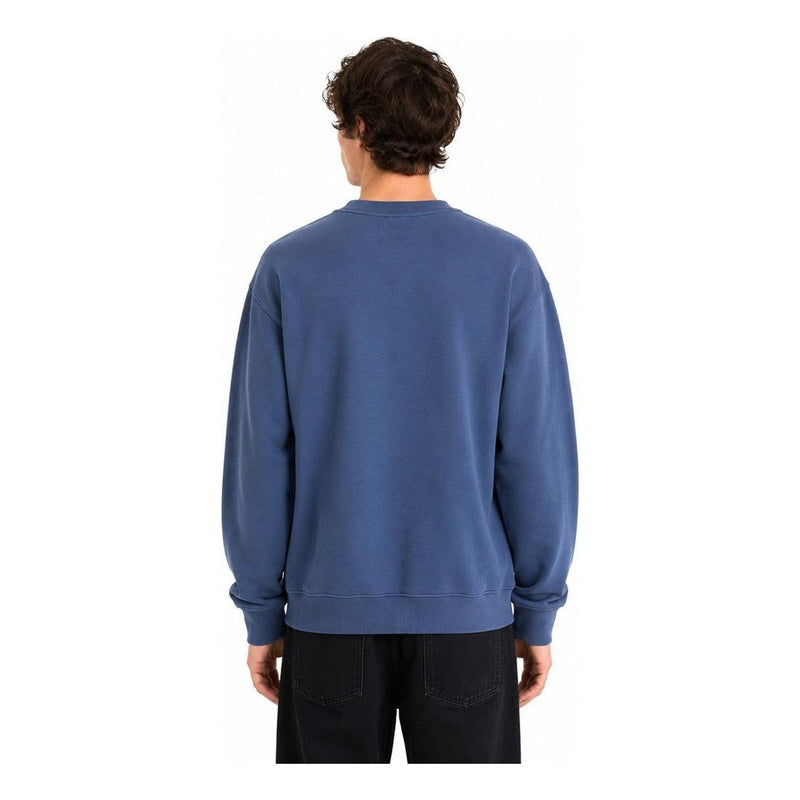 Mens Vans Left Chest II Crew Navy Sweatshirt - Navy