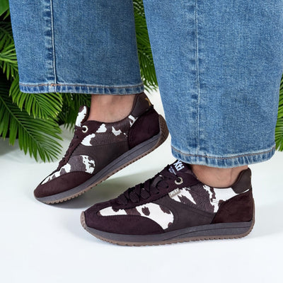 Womens Xti 146533 Cow Trainers - Cow
